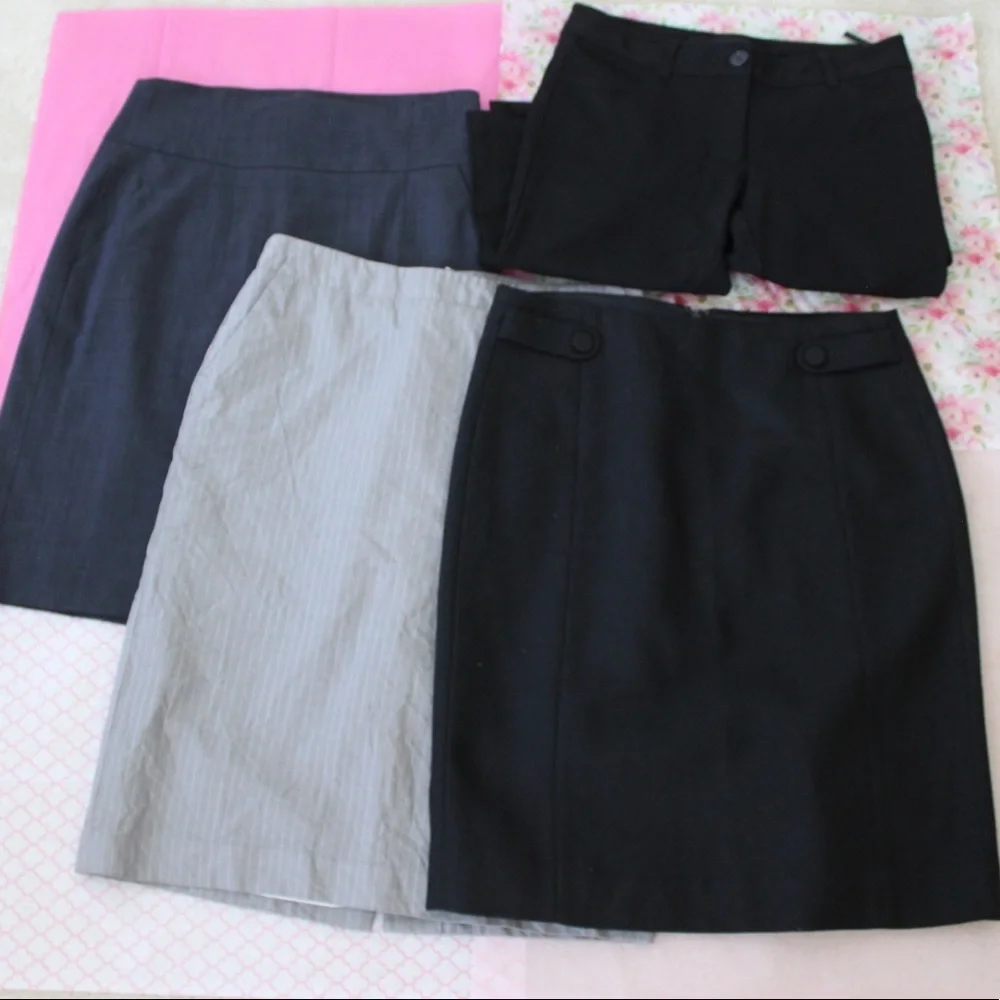 Sz 4 Professional Bottoms Bundle J. Crew Banana Republic